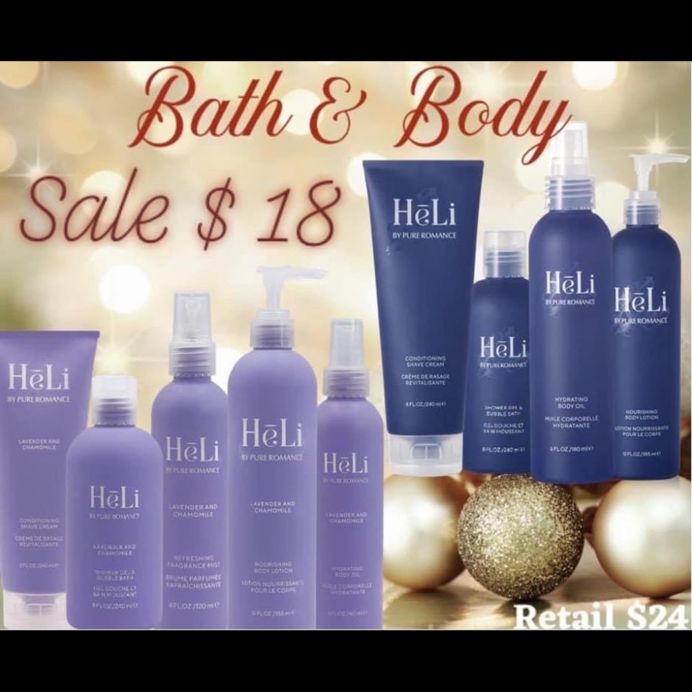 Heli Bath & Body Line